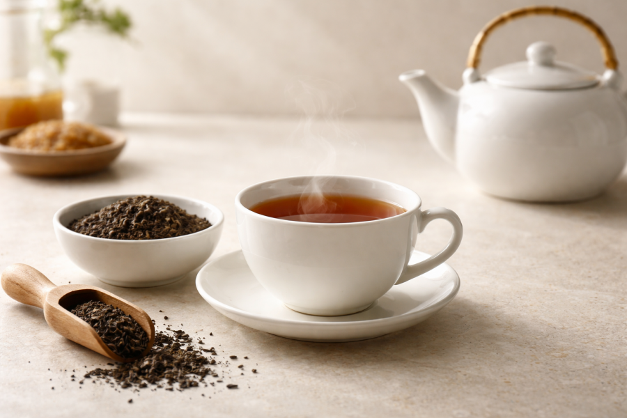 Чорний чай без цукру калорійність