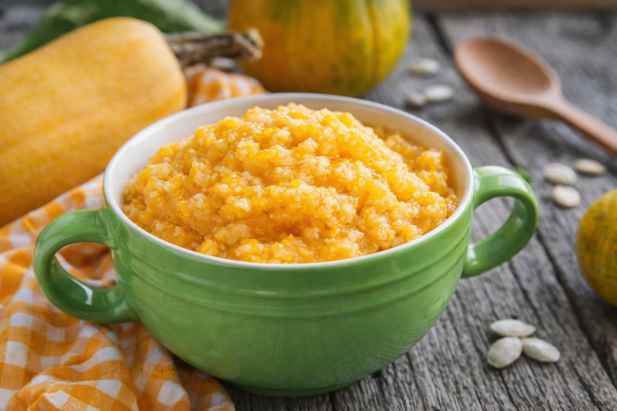 Гарбузова каша калорійність