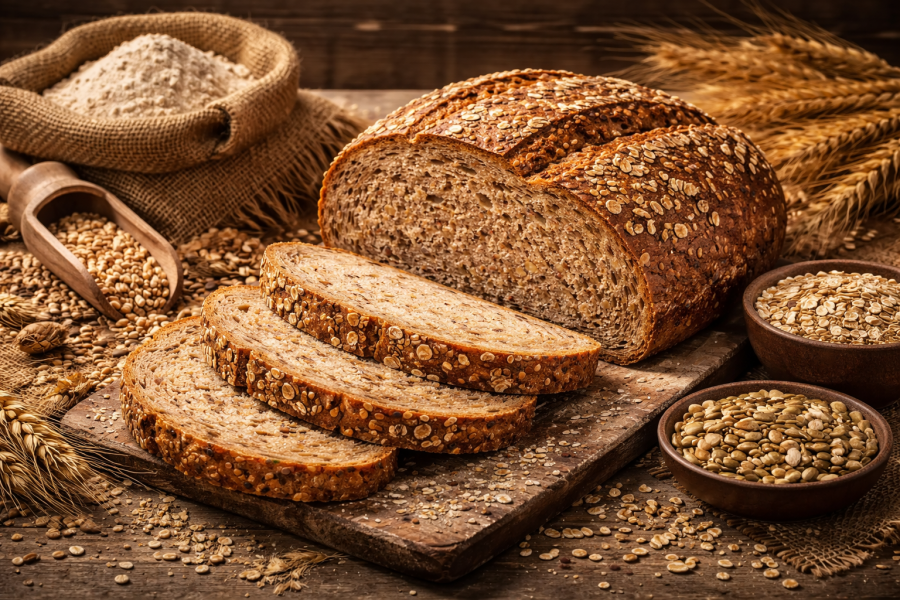 Хліб цільнозерновий калорійність