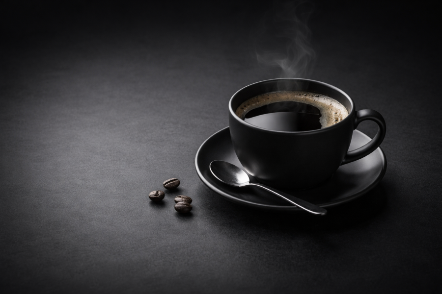 Кава чорна 1 ч. ложка цукру калорійність