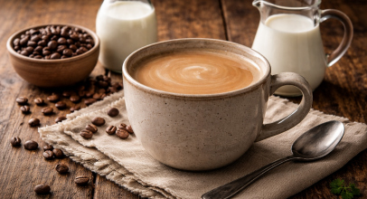 Кава з молоком без цукру калорійність