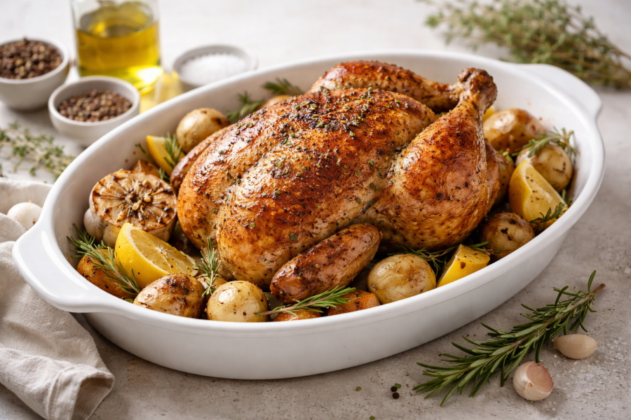 Курка запечена калорійність