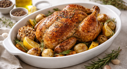 Курка запечена калорійність