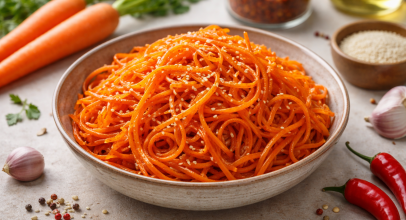 Морква по-корейськи калорійність