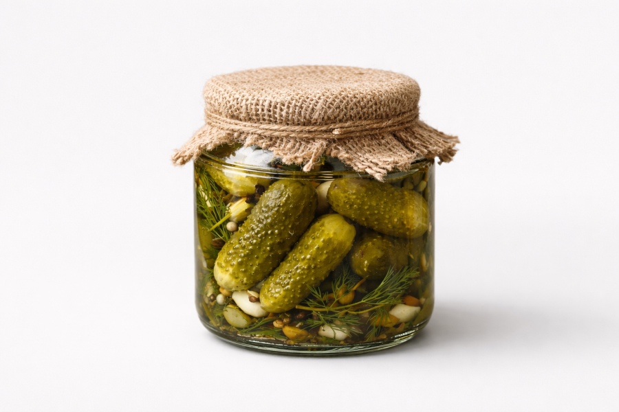 Огірок маринований калорійність