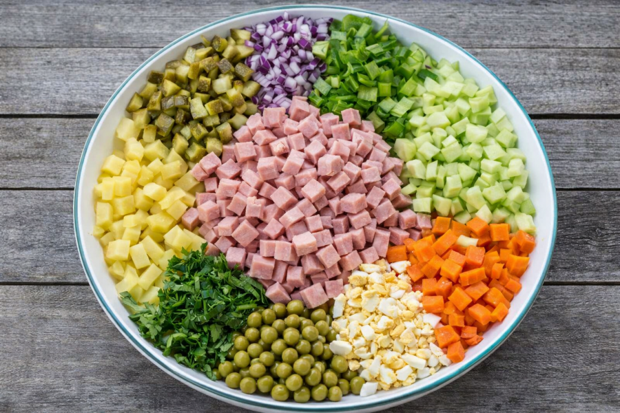 Олів'є калорійність