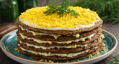 Печінковий торт калорійність