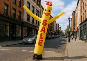 Вулична надувна реклама: неочевидні переваги