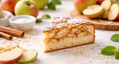 Шарлотка з яблуками калорійність