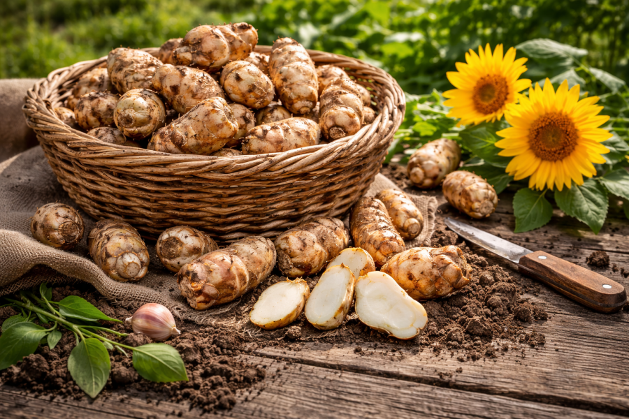 Топінамбур калорійність