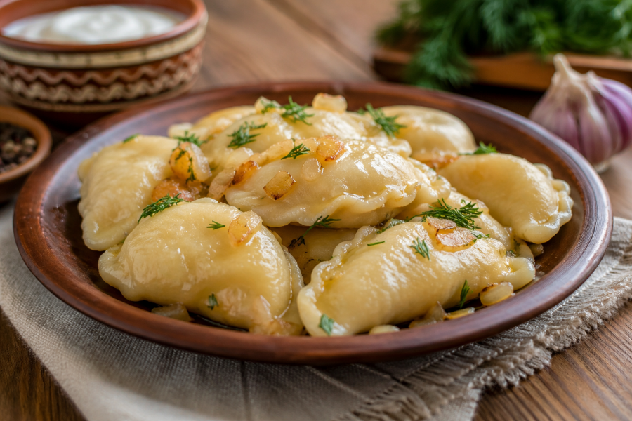 Вареники з картоплею калорійність