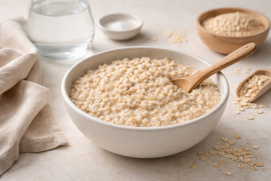 Вівсяна каша зварена на воді калорійність