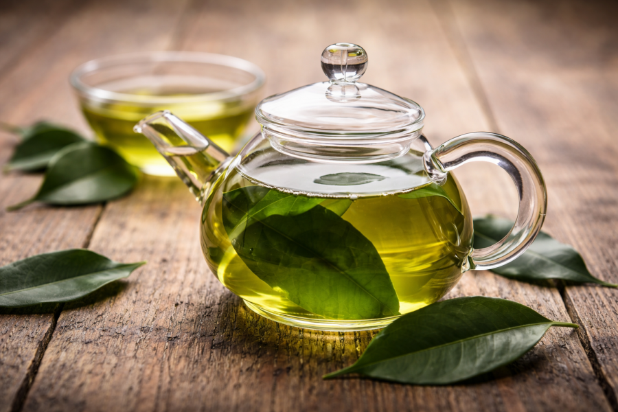 Зелений чай без цукру калорійність