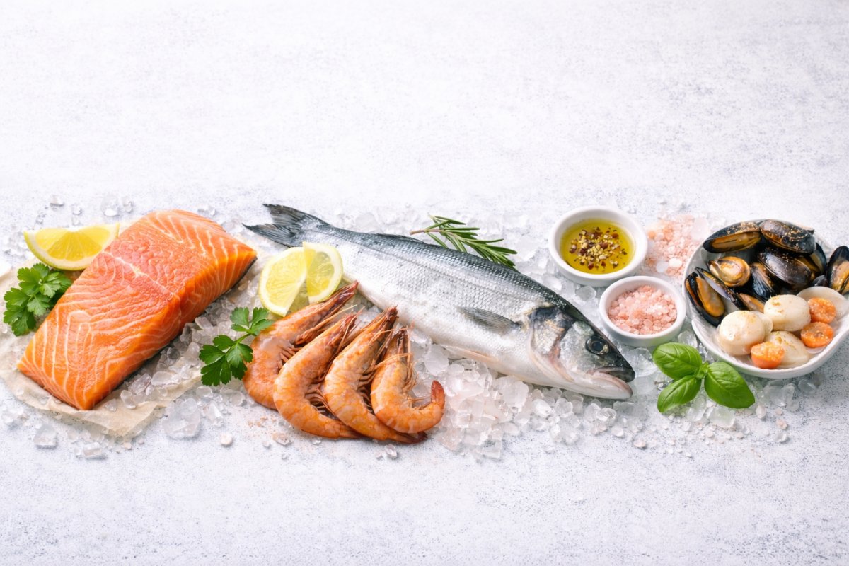 Риба та морепродукти для здорового раціону