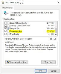 Як очистити кеш Windows стандартними засобами