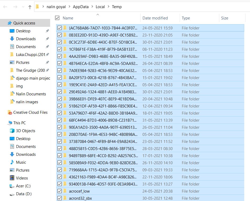 Як очистити кеш Windows стандартними засобами